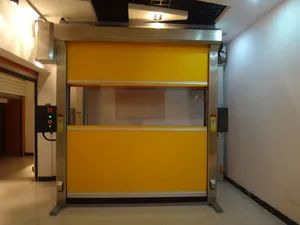 High-Speed Automatic PVC Plastic Fabric Rolling Doors for Factories and Warehouses - Shenzhen Hongfa Automatic Door Co., Ltd. - China