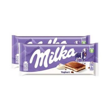 Milka Yogurt Chocolate Bar 100g - Creamy Yogurt & Rich Chocolate - Exigentelaxia Unipessoal Lda - Portugal