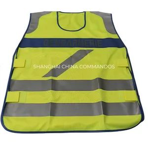 Workwear Uniform French Gendarmerie Security Work Clothes Vests Safety Reflective Vest - Shanghai China Commandos Co., Ltd. - China
