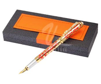 Smooth Writing Fountain Pen Wholesale Promotional Metal Pen Weight 45g MOQ 500PCS Color Color Size 14*1.2cm Material - Nanchang Valin Pen Industry Co., Ltd. - China