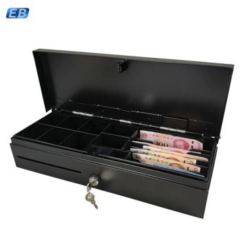 CB-170 6 Bills 8 Coins Drawer Box Flip Top Cheap Cash Register for POS System Supermarket/store Metal Money Bill Drawers - EB International Group Limited - China