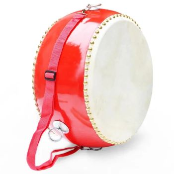 Kids Musical Instrument Red Chinese Big Floor Drum Festival Drum - Hai Yang International Limited - China