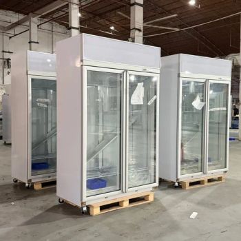 Glass Door Fridge Supermarket Showcase Refrigerators Commercial Beverage Beer Vegetable Fruit Cake Display Freezer - Foshan Baoxue Electrical Appliance Technology Co., Ltd - China