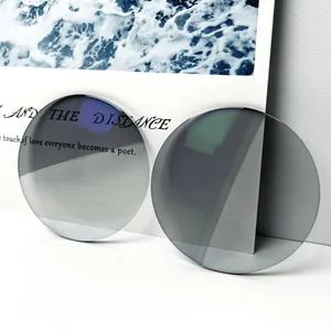 1 56 Single Vision Photochromic Optical Lenses Photogrey Lens Suppliers Factory Price Resin Eyeglass Lenses - Shanghai Muqing Optical Glasses Co., Ltd. - China