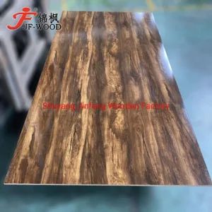 Melamine MDF HDF Fiberboard 2mm-6mm 1side 7mm-25mm Both Sides Lamination Melamine Paper Faced MDF Board - Shuyang Jinfeng Wooden Factory - China