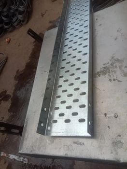 3.5 mm Gi Perforated Type Cable Tray Color Silver OEM Service Yes Durability High Thickness 3.5 mm Shape Rectangular Usage/Application - Aum Industries - India