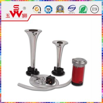 Sliver Auto Air Horn Speaker Horn - Changzhou Wushi Electrical Equipment Factory - China