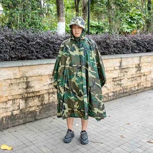 Outdoor Camouflage Rain Poncho Waterproof Sporting Camouflage Poncho Adult Jungle Raincoat - XIAMEN HIFA STONEXP CO., LTD. - China