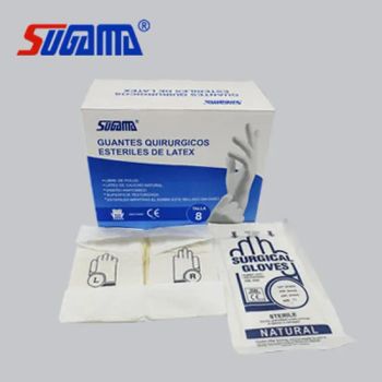 Medical Supplies Disposable Powdered and Powder Free Latex Surgical Gloves - Yangzhou Super Union Medical Material Co., Ltd. - China