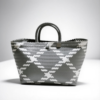 Reusable Woven Bag made from Strapping Band - green good Int. - Indonesia