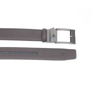 Factory Wholesale Automatic Buckle Ratchet PU Leather Belts Custom Logo Mens Cowhide Genuine Leather Belts - Guangzhou Deconn Leather Industry Limited - China