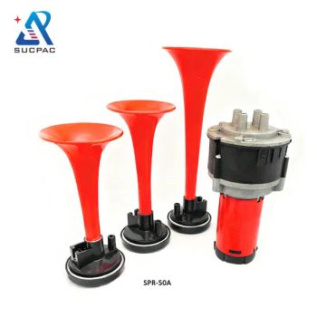 Train Air Horn 12/24V 3 Tube 130dB for Cars Trucks Vans Lorry Suvs Bus Air Horn - Superpack (Guangzhou) Intelligent Machine Co., Ltd. - China