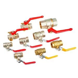 Brass DN25 Thread Corrosion-Resistant Ball Valve for HVAC Manifold - Flowflex Enterprise Co., Ltd. - China