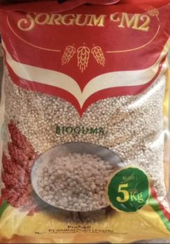 Sorghum Purity High Gluten Free Yes Shelf Life Stable Fiber Content High Color white Sorghum Weight (kg) 5 kg/bag Diabetic Friendly Yes - PT. Qiraya Zena Sejahtera - Indonesia