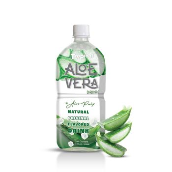 OEM manufacturer of Aloe vera juice drink 1L Bottle Flavor Refreshing Purity 100% Natural Shelf Life 18 months Brand Name OEM/Tropical Sky - Tropical Sky Food And Beverage Co., Ltd in Viet Nam - Vietnam