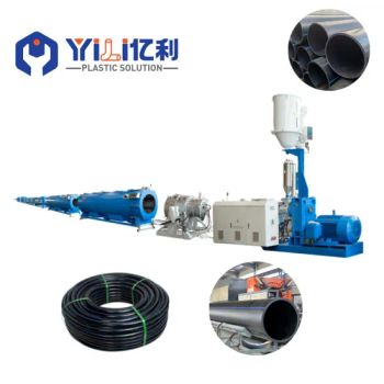 16-1600mm High Speed HDPE PE Plastic Water Gas Pipe Extruder Extrusion Machine for Making Plastic Pipes with High Efficiency - Zhangjiagang City Yili Technology Co., Ltd. - China