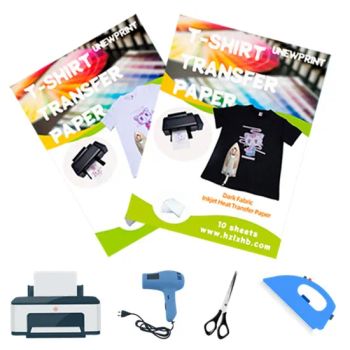 Premium Cotton Transfer Paper for Inkjet T-Shirt Printing Origin China HS Code 48099000 Payment Terms: T/T Trademark - HANGZHOU LUXING ENVIRONMENTAL PROTECTION MATERIAL CO.,LTD. - China