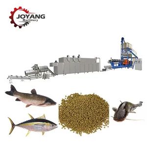 Water Surface Fish Feed Vapor Steam Extruder Floating Ornamental Farm Feed Pellet Machine Line - SHANDONG JOYANG MACHINERY CO., LTD. - China