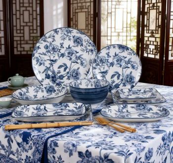 Hot-Selling Eco-Friendly Healthy Elegant Porcelain Dinner Set for Family Gatherings and Special Occasions Ceramic Kitchenware Tableware - Linyi Longying International Trade Co., Ltd. - China