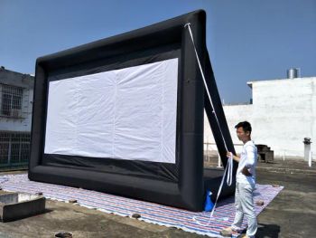 Outdoor Inflatable Movie Screens Customized Inflatable Projection Screens - Yudu Ace Air Art Co., Ltd - China