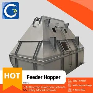 Automatic Weight Feed Hopper with Belt Conveyor Hopper for Feeding Milling Material - Xinxiang Green Machinery Co., Ltd. - China