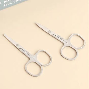 Sharp Eyebrow Scissors, Makeup Scissors, Eyebrow Grooming Scissors, Nose Hair Scissors, Multi-Functional Curved & Pointed Small Scissors for Home - MARKET UNION CO.,LTD. - China