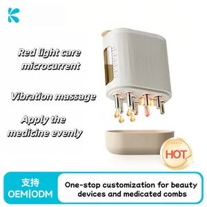 Non-Irritating Microcurrent Massage Comb for Massaging The Scalp - Shenzhen Baiyisen Health Technology Co., Ltd. - China