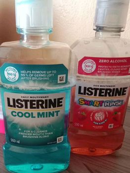 Top Selling Oral Hygiene Products Mouth Refreshing Paper Mint Cool Listerine Mouth Wash 2 Bottle Pack 750ml - PLANETE COMMERCE - France