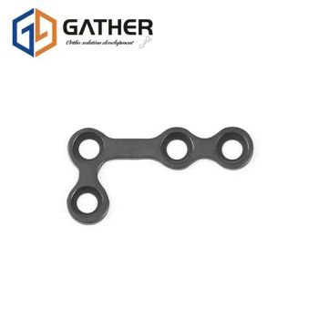 Plastic Cosmetic Surgery L-Shaped Plates Type Plate Orthopedic Maxillofacial Implant - Jiangsu Gather Biotech Co., Ltd. - China