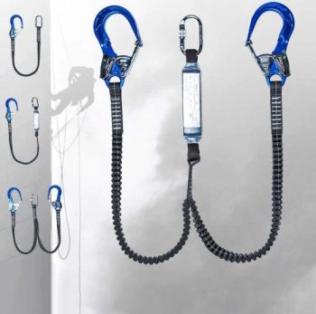 Hook Fall Arrest Buffer Bag Safety Belt Connecting Rope - Shandong Yunbian Import and Export Co., Ltd. - China