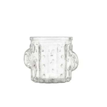 100ml 3oz Clear Glass Candle Holders for Stylish Lighting Usage Home Decoration, Christmas, Religious, Wedding, Valentine's Day - Wuhan Newray Packaging Solutions Co., Ltd. - China