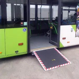 Ce Certified Wheelchair Loading Ramp for Bus with Loading 350kg - Changzhou Xinder-Tech Electronics Co., Ltd. - China