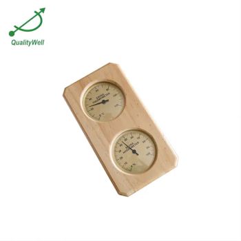 2 in 1 Dial Thermometer-Hygrometer Sauna Temperature Thermometers & Hygrometer for Sauna Using - Shanghai Qualitywell Industrial Co., Ltd. - China