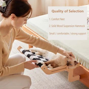 Cat Climbing Shelf Wall Shelves, Solid Pine Wood Cat Hammock Wall Mounted Kitty Furniture - Xiamen Furvorite Pet Supplies Co., Ltd. - China