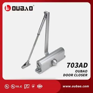 UL Oubao Building Door Hardware Fittings Aluminium Hydraulic Fire Spring Door Closer - Oubao Security Technology Co., Ltd. - China