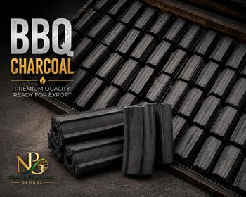 Premium Coconut Shell Charcoal Briquettes for BBQ – Export Quality | 10 KG Master Box - Niaga Pratama Global - Indonesia