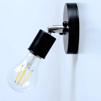 Metallic Light Holder with Ceramic Base for Restaurant Wall Lamps - Fuzhou Sansheng Industry and Trade Co., Ltd. - China