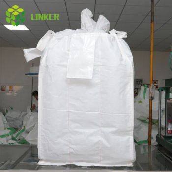 Customized 1000kg 2000kg PP Woven Big Bag 2m High Open Top Closed Bottom Bags FIBC Bulk Jumbo Bag - Linker Packaging (Hebei) Co., Ltd. - China