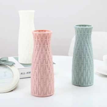 Creative Plastic Vase Nordic Sturdy Crafts Vase Home Decor Weight 82g Origin China Model NO. 011 Style Fashion Pattern - Fuzhou Yifan Environmental Art Development Co., Ltd. - China