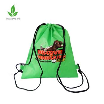 Promotional Nylon Polyester Drawstring Backpack Bags Custom Logo 210d Polyester Drawstring Gift Bag Sports Bag for Gym Traveling - HANGZHOU HERHON ECO PACKAGING CO., LTD. - China