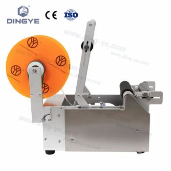 MT50N New design semi-auto labeling machine for round bottle Model NO. MT50N Trademark DINGYE HS Code 8422400000 Driven Type - Zhejiang Dingye Machinery Co., Ltd. - China