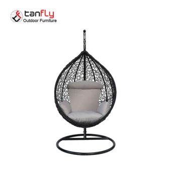 Wholesale Outdoor Hanging Rattan Chair Leisure Wicker Patio Swings Chair - Foshan Tanfly Furniture Co., Ltd. - China