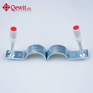 Fastener Carbon Steel Zinc Plated 8.8 Grade Pipe Clip Nail for Commercial Gas Pipeline - Qewitco Fasteners Co., Ltd - China