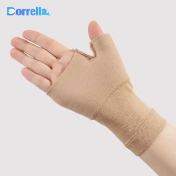 Unisex Medical Gloves with Thumb Wrist Protector Tendon Sheath Palm Sprain Relief for Mouse Hand Sports Breathable Mother's Hand - XIAMEN DORRELLA HEALTH TECHNOLOGY CO.,LTD - China