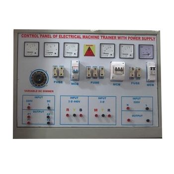 Panel  Electric Machine Trainer Ease Of Use Easy To Use Performance Top Performance Maintenance Requirement Low - B. Elecricals - India