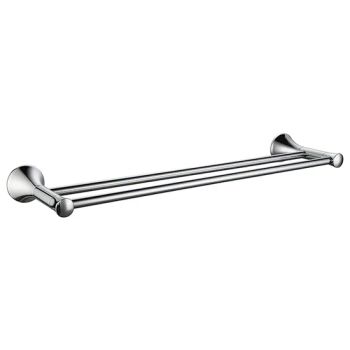 Classic Style Double Shots Brass Bathroom Towel Bars Nc8009 MOQ 300PCS Origin China Condition New Material Brass Type Towel - TAIZHOU YINADA SANITARY WARE CO., LTD. - China