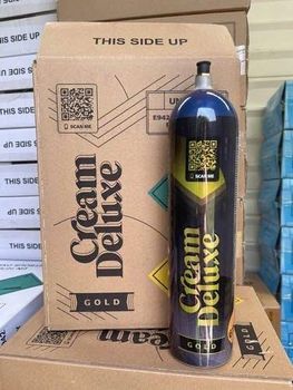 Wholesale Cream Deluxe Cream Chargers | Large Capacity N₂O Cylinders - SNC Auto Sahin - Turkey