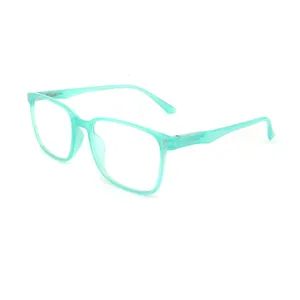 Green Plastic Popular Rectangular Frames Customized Logo Hot Sale Optical Glasses Frames for Men - Wenzhou Readsun Optical Co., Ltd. - China