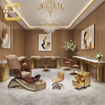 a Complete Set Nail Salon Device Massage Pedicure and Other Salon Equipment - Foshan Doshower Sanitary Ware Co., Ltd. - China