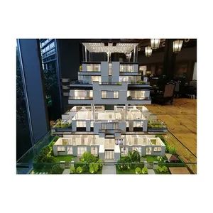 Wholesale Crystal Model Apartment Mansion Architecture Model Miniature Building Model - Sichuan Shengqian Technology Co., Ltd - China